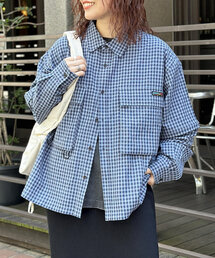 CPCM（シーピーシーエム）の「デタッチャブルチェックフィッシングシャツ（シャツ/ブラウス・メンズ）」