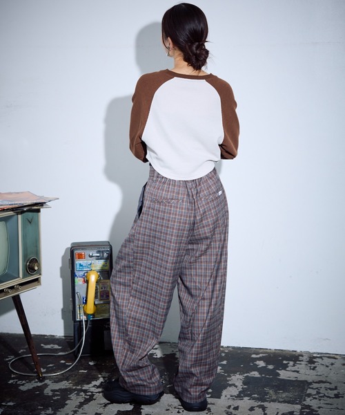 PBLIM（ページボーイリム）の「PBLIM/アソートスラックス（スラックス・レディース・グレー系その他/ブラック/ブラウン系その他・MEDIUM/LARGE）」の6枚目の写真