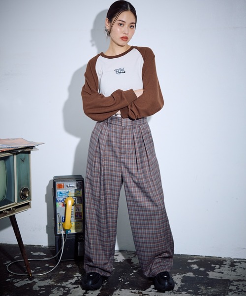 PBLIM（ページボーイリム）の「PBLIM/アソートスラックス（スラックス・レディース・グレー系その他/ブラック/ブラウン系その他・MEDIUM/LARGE）」の5枚目の写真