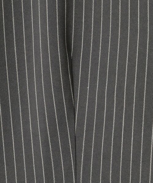 notch.（ノッチ）の「ストライプテーラージャケット（テーラードジャケット・レディース・チャコール/グレー・M）」の13枚目の写真