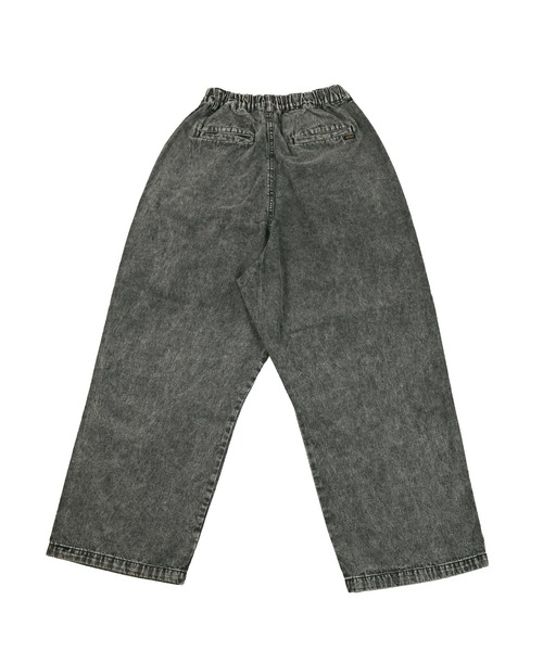 BIG FIELD（ビッグフィールド）の「デニムミリタリータックパンツ/おとな（デニムパンツ・レディース・ブラック/ブルー・160cm）」の5枚目の写真