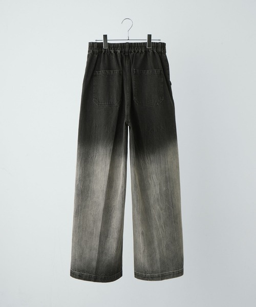 VELNUS(ベルナス)の「【VELNUS】Vintage design gradation crack wide flare denim/ヴィンテージデザイン グラデーションクラック ワイドフレアデニム(デニムパンツ・メンズ・ブルー/ブラック/グレー/ライトブルー/ブラウン/ベージュ/ブラック系・S/M/L)」の22枚目の写真