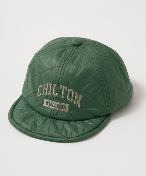 b・ROOM（ビールーム）の「キルティング刺繍キャップ（キャップ・キッズ・ブルー/アイボリー/モスグリーン/ベージュ/チャコール・54cm）」の5枚目の写真