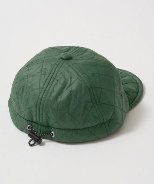 b・ROOM（ビールーム）の「キルティング刺繍キャップ（キャップ・キッズ・ブルー/アイボリー/モスグリーン/ベージュ/チャコール・54cm）」の8枚目の写真