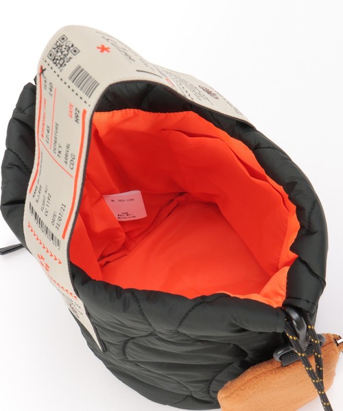 notch.(ノッチ)の「【COOCO】オリジナル柄テープ2WAYバッグ(トートバッグ・レディース・ブラック/オリーブ・ONESIZE)」の11枚目の写真