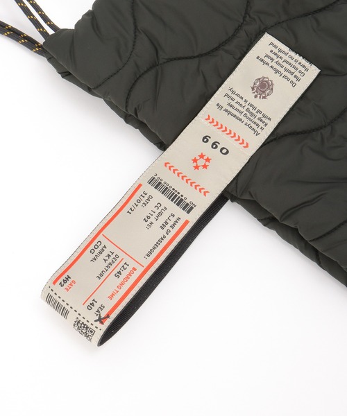 notch.(ノッチ)の「【COOCO】オリジナル柄テープ2WAYバッグ(トートバッグ・レディース・ブラック/オリーブ・ONESIZE)」の19枚目の写真