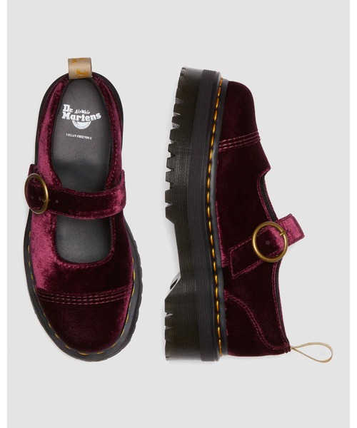 Dr. Martens ドクターマーチンヴィーガンベルベットメリージェーン Dr. Martens ドクターマーチンヴィーガンベルベットメリージェーン Dr