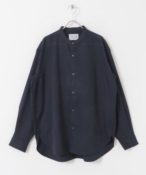 FORK&SPOON（フォークアンドスプーン）の「FORK&SPOON　TRWバンドカラーシャツ（シャツ/ブラウス・メンズ・ブルー系その他/グレー系その他/ブラウン系その他・4/5）」の16枚目の写真