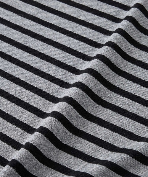 BARNYARDSTORM（バンヤードストーム）の「BARNYARDSTORM / タートルスリットニット【WEB限定カラー・WEB限定サイズL】ハンドウォッシャブル（ニット/セーター・レディース・ブラック/オフホワイト/グリーン/ホワイト×ブラック/グレー系その他/チャコール/レッド・S/M/L）」の18枚目の写真