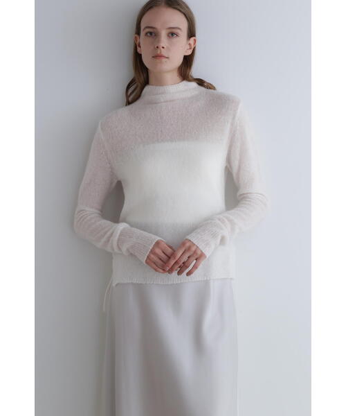 LE PHIL（ルフィル）の「カシミアシルクシアーハイネックニット