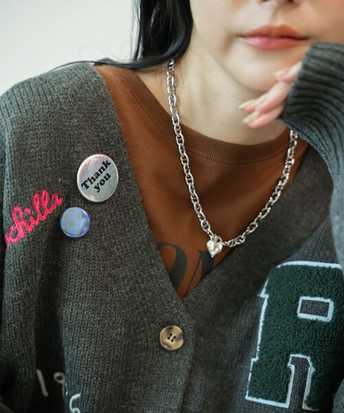 FREAK'S STORE（フリークスストア）の「缶バッチセット（その他小物・レディース・シルバー/ピンク・ONE SIZE）」の3枚目の写真