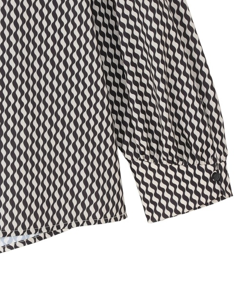 TOKYO SHIRTS(トウキョウシャツ)の「リボンボウタイ 2WAYレディース長袖ブラウス(Tシャツ/カットソー・レディース・ブラック/グリーン・M/L/LL)」の5枚目の写真