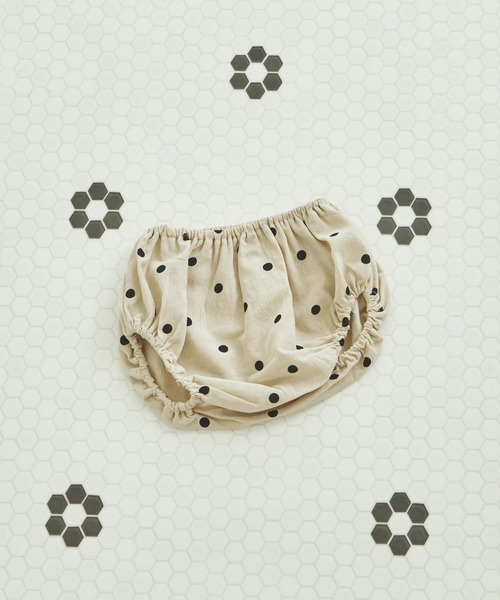 pairmanon(ペアマノン)の「【ベビー】スクエアフリル セットアップ(その他ベビーウェア・キッズ・ブルー/ベージュ/ベージュ系その他・70/80)」の5枚目の写真