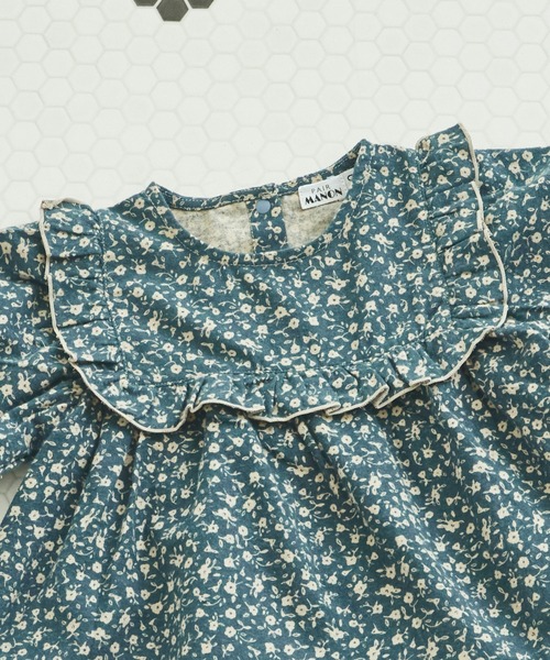 pairmanon(ペアマノン)の「【ベビー】スクエアフリル セットアップ(その他ベビーウェア・キッズ・ブルー/ベージュ/ベージュ系その他・70/80)」の13枚目の写真