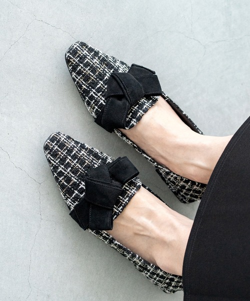 TREAT オペラシューズ リボン付き 靴・バッグのダイアナ通販サイト ｜ EM41178: シューズ 【dianashoes.com】