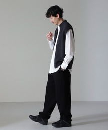 NANO universe（ナノユニバース）の「AQUA ウールカシミヤニットパンツ（その他パンツ・メンズ）」