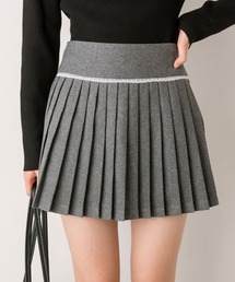 OLIVE des OLIVE | ヨークレースミニプリーツスカート(スカート)