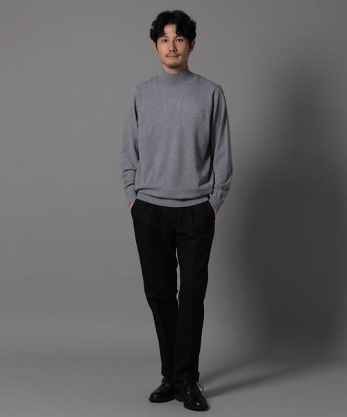 GLOBAL WORK(グローバルワーク)の「ハイネックプルオーバー/Salon de GW/133437(ニット/セーター・メンズ・ブラック/グレー系その他7/ホワイト・LARGE/MEDIUM/X-LARGE/SMALL)」の21枚目の写真