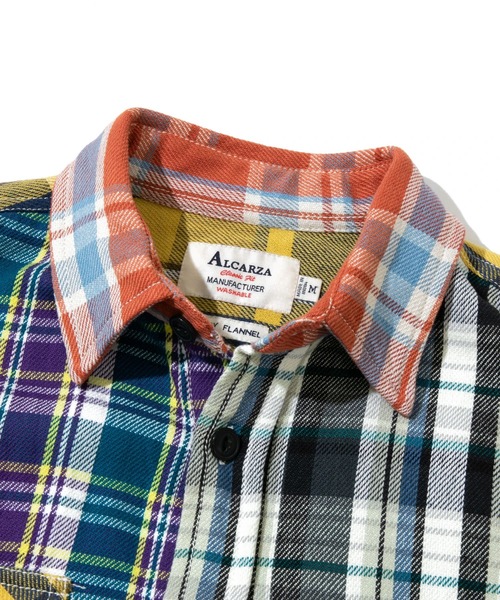 go slow caravan(ゴースローキャラバン)の「ALCARZA/アルカルザ HEAVY FLANNEL CHECK CRAZY SHIRTS(シャツ/ブラウス・メンズ・その他3/その他1・LARGE/MEDIUM/X-LARGE)」の3枚目の写真