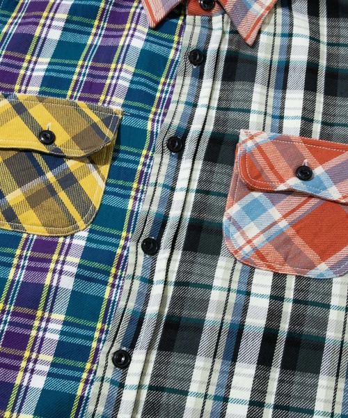 go slow caravan(ゴースローキャラバン)の「ALCARZA/アルカルザ HEAVY FLANNEL CHECK CRAZY SHIRTS(シャツ/ブラウス・メンズ・その他3/その他1・LARGE/MEDIUM/X-LARGE)」の4枚目の写真