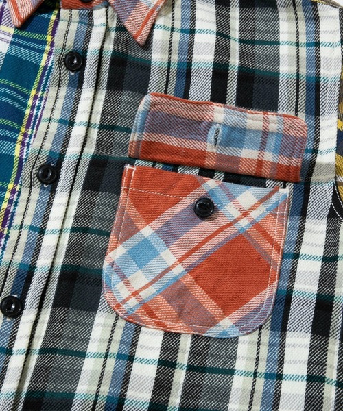 go slow caravan(ゴースローキャラバン)の「ALCARZA/アルカルザ HEAVY FLANNEL CHECK CRAZY SHIRTS(シャツ/ブラウス・メンズ・その他3/その他1・LARGE/MEDIUM/X-LARGE)」の5枚目の写真