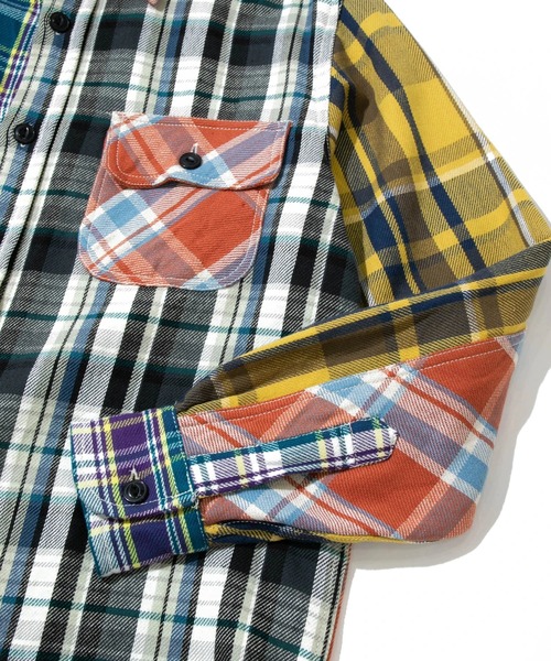 go slow caravan(ゴースローキャラバン)の「ALCARZA/アルカルザ HEAVY FLANNEL CHECK CRAZY SHIRTS(シャツ/ブラウス・メンズ・その他3/その他1・LARGE/MEDIUM/X-LARGE)」の7枚目の写真
