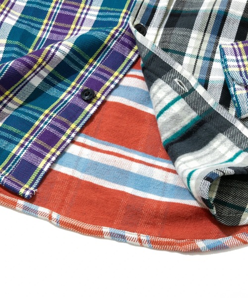 go slow caravan(ゴースローキャラバン)の「ALCARZA/アルカルザ HEAVY FLANNEL CHECK CRAZY SHIRTS(シャツ/ブラウス・メンズ・その他3/その他1・LARGE/MEDIUM/X-LARGE)」の9枚目の写真