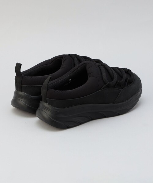 coen（コーエン）の「【C.Mt】撥水キルトモックシューズ（WEB限定サイズ）（スニーカー・レディース・ブラック/オフホワイト・S/M/L）」の9枚目の写真