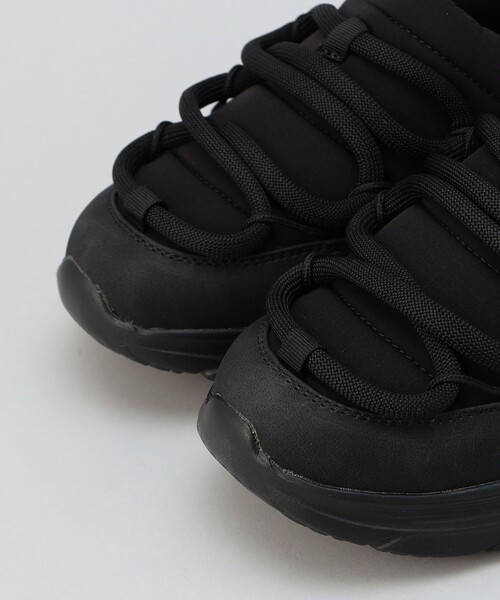 coen（コーエン）の「【C.Mt】撥水キルトモックシューズ（WEB限定サイズ）（スニーカー・レディース・ブラック/オフホワイト・S/M/L）」の10枚目の写真