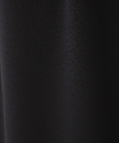 SHOO・LA・RUE（シューラルー）の「【洗える/S-3L/セットアップ可】セレモニーからデイリーに カットジョーゼット ワイドパンツ（その他パンツ・レディース・ブラック/ネイビー/ナチュラル・05/04/03/02/01）」の8枚目の写真