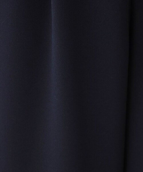 SHOO・LA・RUE（シューラルー）の「【洗える/S-3L/セットアップ可】セレモニーからデイリーに カットジョーゼット ワイドパンツ（その他パンツ・レディース・ブラック/ネイビー/ナチュラル・05/04/03/02/01）」の13枚目の写真