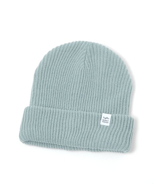 BAYFLOW（ベイフロー）の「アクリルワッチ（ニットキャップ/ビーニー・メンズ・ベージュ/クリアブルー/ブラック/グレー・FREE）」の8枚目の写真