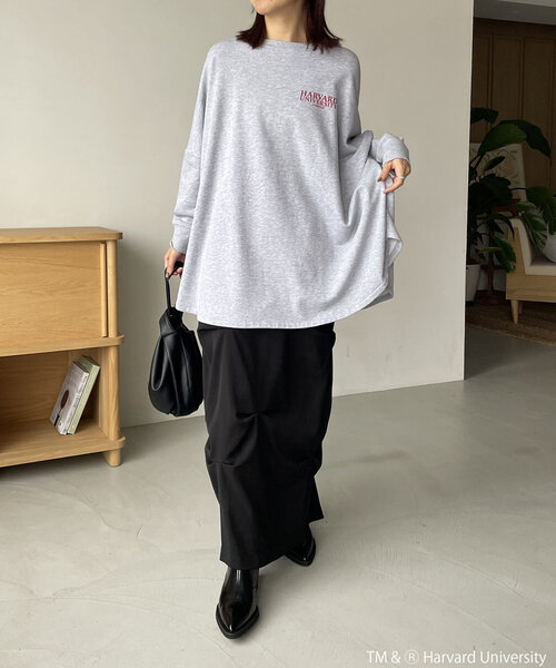 【セール】〈GOOD ROCK SPEED〉HARVARDラウンドプルオーバー（Tシャツ/カットソー）｜GOOD ROCK SPEED（グッドロックスピード）