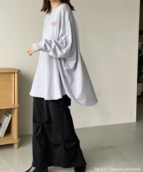 【セール】〈GOOD ROCK SPEED〉HARVARDラウンドプルオーバー（Tシャツ/カットソー）｜GOOD ROCK SPEED（グッドロックスピード）