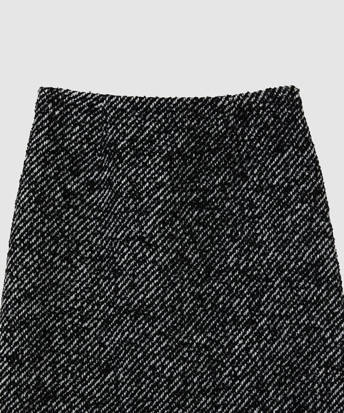 ROPE'(ロペ)の「ループツイードミニスカート(スカート・レディース・ブラック・36/38)」の3枚目の写真