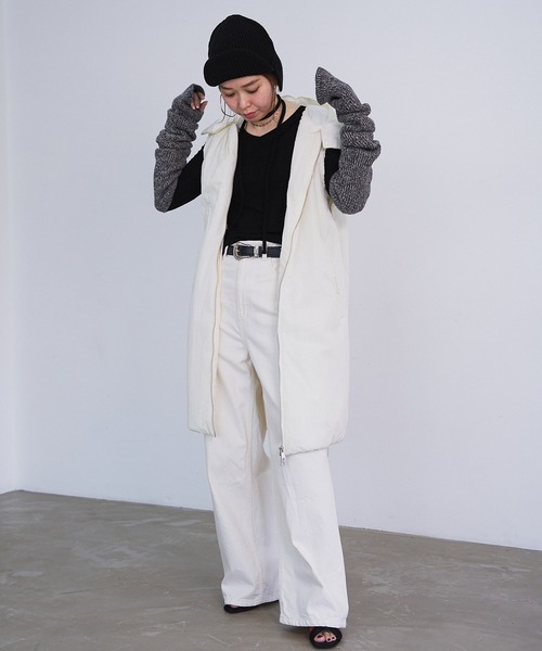 oll（オール）の「Arm and Foot cover（アームカバー・レディース・レッド/マスタード/グレイッシュベージュ・FREE）」の12枚目の写真