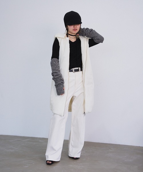 oll（オール）の「Arm and Foot cover（アームカバー・レディース・レッド/マスタード/グレイッシュベージュ・FREE）」の13枚目の写真