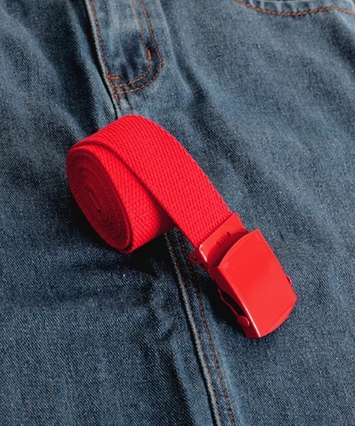 VIBGYOR Women（ヴィブジョー　ウィメン）の「【urge select】シンプル GIベルト/ガチャベルト【9色展開】（ベルト・レディース・パープル系2/レッド系/ホワイト×パープル/パープル系1/ピンク系/オレンジ系/ブラック系/ブルー系/イエロー系・FREE）」の8枚目の写真