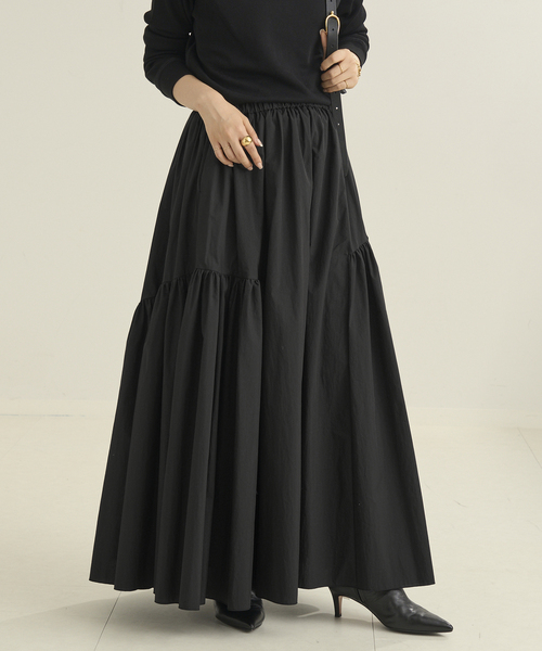 なお　plage typewriter asymmetry スカート セール】typewriter asymmetry スカート（スカート）｜Plage