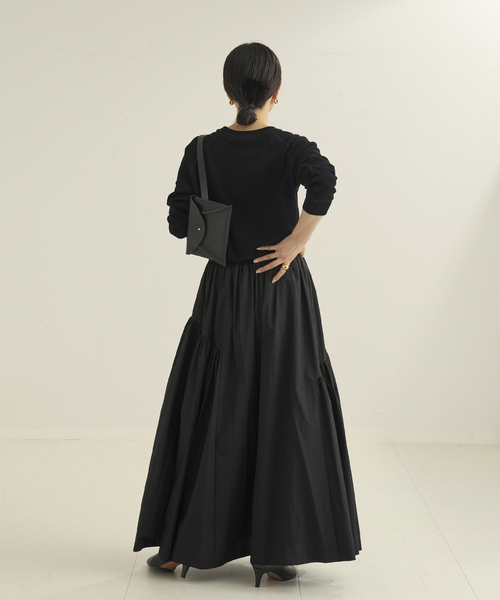 なお　plage typewriter asymmetry スカート セール】typewriter asymmetry スカート（スカート）｜Plage