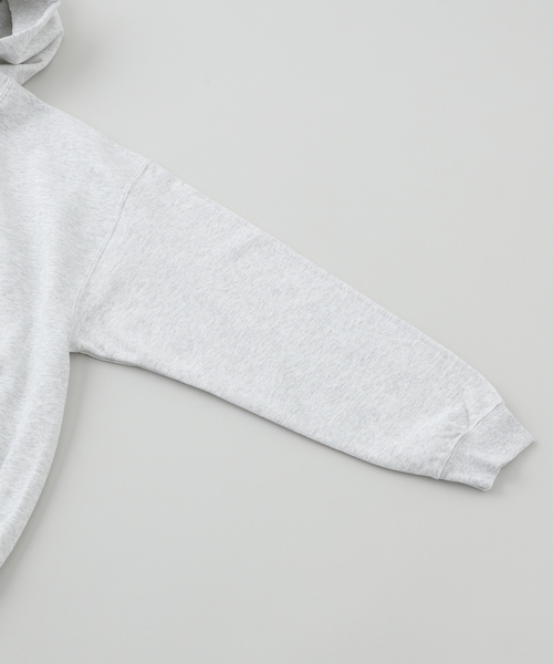 TIGHTBOOTH PRODUCTION（タイトブースプロダクション）の「TIGHTBOOTH / タイトブース COLLEGE HOODED SWEAT（パーカー・メンズ・ブラック/グレー・LARGE/MEDIUM）」の5枚目の写真