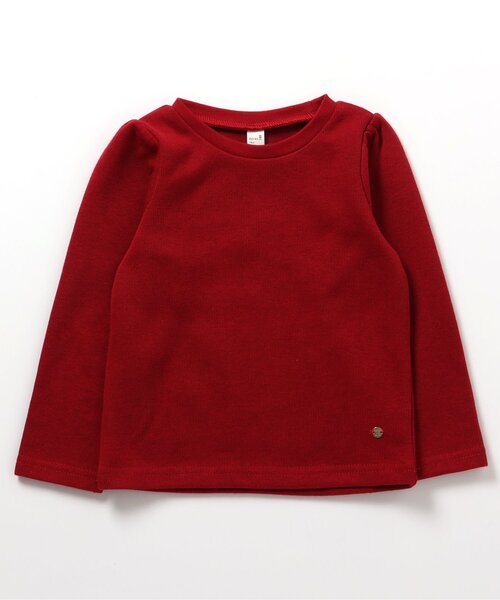 apres les cours（アプレレクール）の「さくらんぼ・いちご刺繍ビスチェ＆長袖Tシャツセット（Tシャツ/カットソー・キッズ・アイボリー/レッド・140/130/80/120/110/100/90）」の22枚目の写真