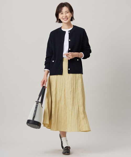 J.PRESS(ジェイプレス)の「ロゴ Tシャツ(Tシャツ/カットソー・レディース・ピンク系/ダルブルー系/ベージュ系/ホワイト系・T15/T13)」の9枚目の写真