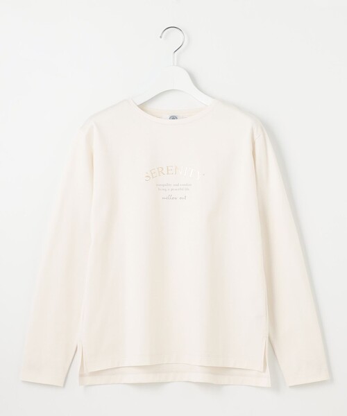 J.PRESS(ジェイプレス)の「ロゴ Tシャツ(Tシャツ/カットソー・レディース・ピンク系/ダルブルー系/ベージュ系/ホワイト系・T15/T13)」の19枚目の写真