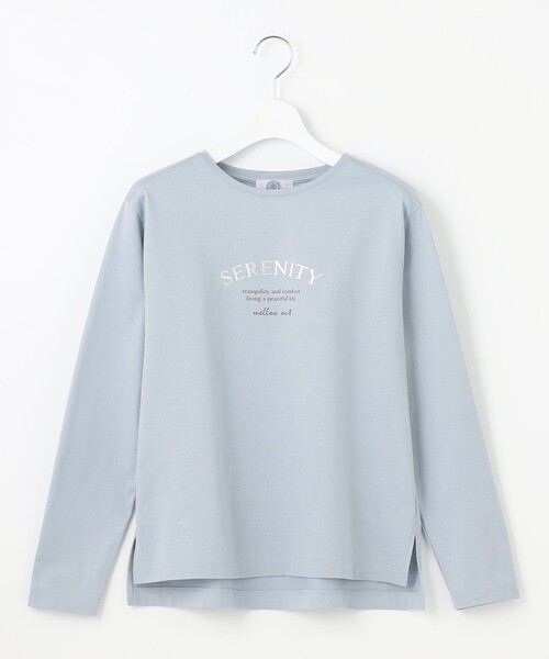 J.PRESS(ジェイプレス)の「ロゴ Tシャツ(Tシャツ/カットソー・レディース・ピンク系/ダルブルー系/ベージュ系/ホワイト系・T15/T13)」の22枚目の写真