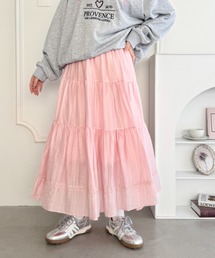 archivio ピンク系ストライプスカート 38 archivio ピンク系ストライプスカート 38 archivio ピンク系