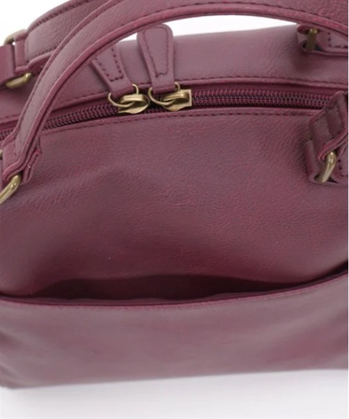 axes femme(アクシーズファム)の「刺繍デザインギャザーボストン(ボストンバッグ・レディース・ワイン/ブラック/ダークグリーン・FREE)」の20枚目の写真