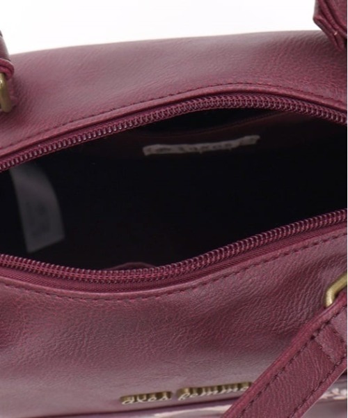 axes femme(アクシーズファム)の「刺繍デザインギャザーボストン(ボストンバッグ・レディース・ワイン/ブラック/ダークグリーン・FREE)」の21枚目の写真