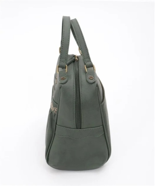 axes femme(アクシーズファム)の「刺繍デザインギャザーボストン(ボストンバッグ・レディース・ワイン/ブラック/ダークグリーン・FREE)」の12枚目の写真