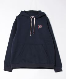 HOODIE/ROIAL(ロイアル)ワンポイントロゴ刺繍無地パーカー